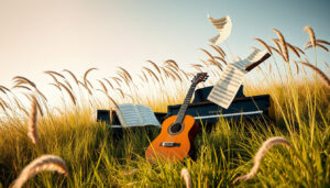 Visa vid vindens ängar ackord – gitarr och piano guide
